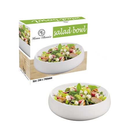 Home Classix Round Salad Bowl - 28x7.9cm Buy Online in Zimbabwe thedailysale.shop