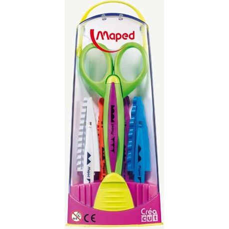 Maped CreaCut Craft Scissors - 5 Piece