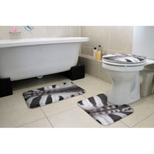 Load image into Gallery viewer, Memories Luxury Foam Bath Mats - Zebra Tail
