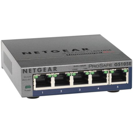 Netgear 5-Port Gigabit Plus Switch Buy Online in Zimbabwe thedailysale.shop