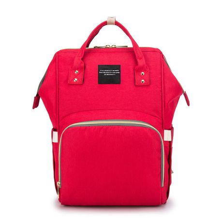 Outdoor Travel Baby Diaper Bag - Red Buy Online in Zimbabwe thedailysale.shop