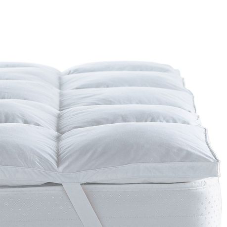 Duck Feather Mattress Topper - Three Quarter Buy Online in Zimbabwe thedailysale.shop