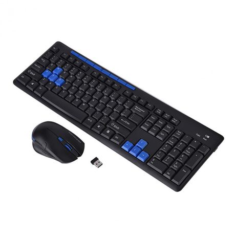 Wireless Keyboard & Mouse Combo With USB Receiver HK3800 Buy Online in Zimbabwe thedailysale.shop