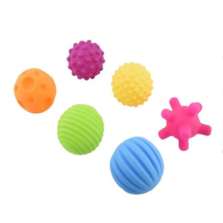 Set of 6 Soft Tactile Balls Buy Online in Zimbabwe thedailysale.shop