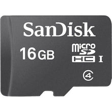 Load image into Gallery viewer, SanDisk 16GB 10 MB/s Micro UHS-l SDHC C 4 SDSDQM-016G-B35A
