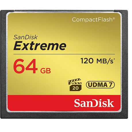 SanDisk Extreme Compact Flash Memory Card 64GB Buy Online in Zimbabwe thedailysale.shop