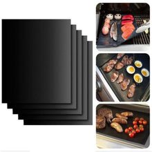 Load image into Gallery viewer, Heavy Duty Non-Stick Braai Grill Mat - Set of 5
