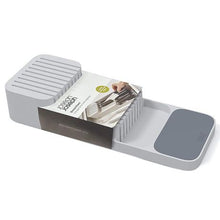 Load image into Gallery viewer, DHAO-Kitchen Drawer Organizer Tray For Knives Storage Box Knife Block
