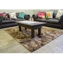 Load image into Gallery viewer, Waltex Mottled Plush Shaggy Rug - 160 x 230cm - Brown
