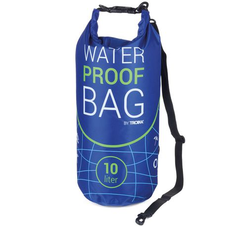 TROIKA Outdoor Bag WATERPROOF BAG IPX6 Grade 10 Litre Capacity Blue Buy Online in Zimbabwe thedailysale.shop