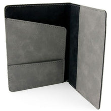 Load image into Gallery viewer, Troika Passport Cover Card Case RFID Fraud Protection Passport Safe -  Grey
