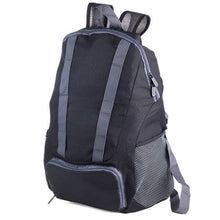 Load image into Gallery viewer, Troika Backpack Foldable Backpack12 Litre Black/Grey
