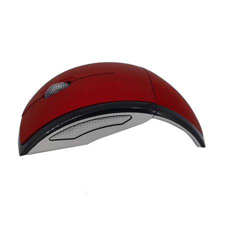 Foldable 2.4G Wireless Mouse - Red