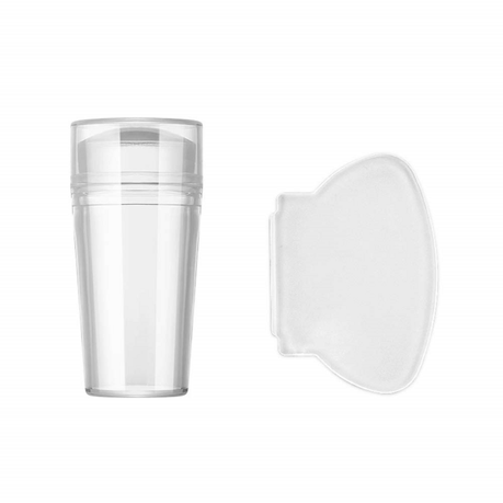 iMbali Clear Round Silicone Nail Art Stamper & Scraper Buy Online in Zimbabwe thedailysale.shop