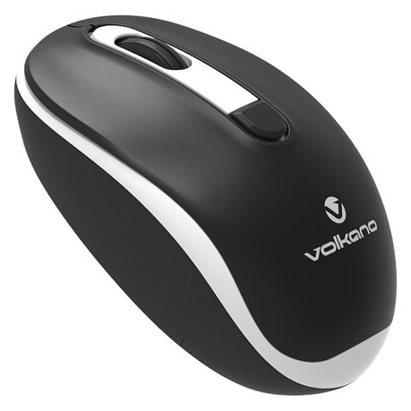 Volkano Jade Series Wireless Mouse - Black/White Buy Online in Zimbabwe thedailysale.shop