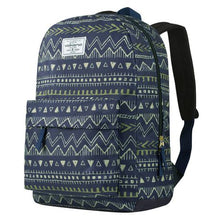 Load image into Gallery viewer, Volkano Diva Series Backpack - Navy Aztec
