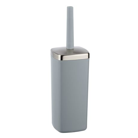 WENKO - Toilet Brush Closed Form - Barcelona Range - Grey - Unbreakable Buy Online in Zimbabwe thedailysale.shop