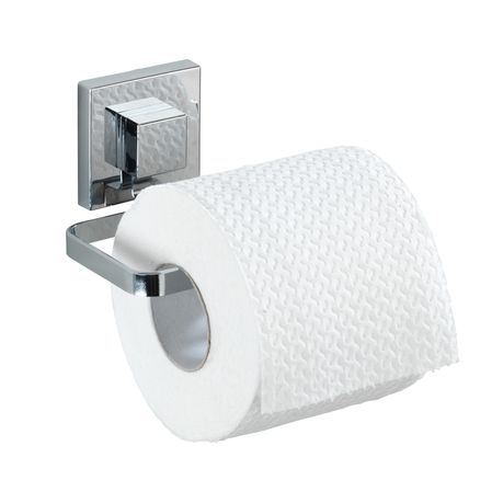 WENKO - Vacuum-Loc® Toilet Paper Holder Quadro Range - S/Steel - No Drilling Buy Online in Zimbabwe thedailysale.shop