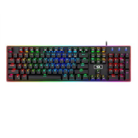 Redragon RATRI Silent 104-Key RGB Mechanical Gaming Keyboard Buy Online in Zimbabwe thedailysale.shop