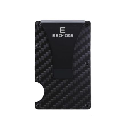 ESIMIES Minimalist Carbon Fiber Wallet RFID