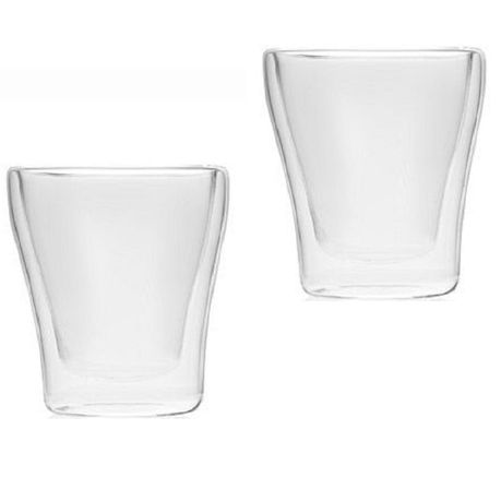 Leonardo Tumbler Mug Double-Walled Glass Handmade Duo 250ml – Set of 2 Buy Online in Zimbabwe thedailysale.shop