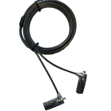 Load image into Gallery viewer, Targus Laptop Security Defcon Double Headed Serialised Cable Lock
