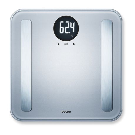 Beurer Diagnostic Bathroom Scale BF 198 Silver Buy Online in Zimbabwe thedailysale.shop