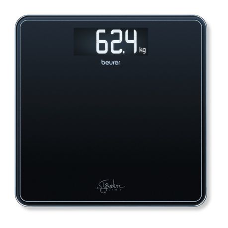 Beurer SignatureLine Glass Bathroom Scale GS 400 Black Buy Online in Zimbabwe thedailysale.shop