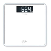 Load image into Gallery viewer, Beurer SignatureLine Glass Bathroom Scale GS 400 White
