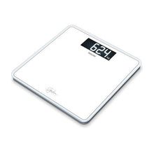 Load image into Gallery viewer, Beurer SignatureLine Glass Bathroom Scale GS 400 White
