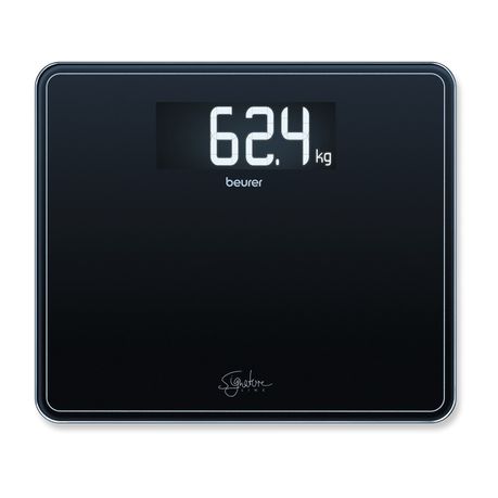 Beurer SignatureLine Glass Bathroom Scale GS 410 Black Buy Online in Zimbabwe thedailysale.shop