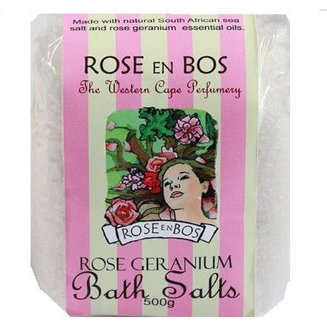 Rose en Bos Rose Geranium Bath Salt - 500g