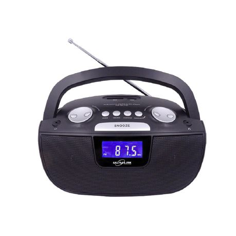 Ultra-Link Portable Digital AM/FM Radio-MP3 Playback-Aux|Phone Jack(1Wx2) Buy Online in Zimbabwe thedailysale.shop