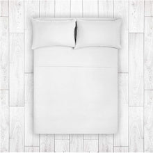 Load image into Gallery viewer, Wrinkle Resistant Luxury Hotel Sheet Set Double White
