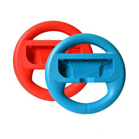 2x Steering Wheels for Nintendo Switch Joy-Con (Red & Blue) Buy Online in Zimbabwe thedailysale.shop