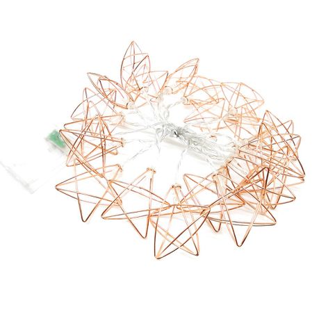 Litehouse Iron Star Shape Fairy Lights - 3m (20 Star lights) Buy Online in Zimbabwe thedailysale.shop