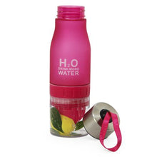 Load image into Gallery viewer, H2O Infuser Bottle - Pink Lemon/Fruit Infuser
