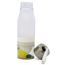 Load image into Gallery viewer, H2O Infuser Bottle - White Lemon/Fruit Infuser
