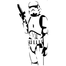 Load image into Gallery viewer, Sticker Art: Wall Sticker Storm Trooper - Black
