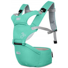 Load image into Gallery viewer, Multifunction Ergonomic Hipseat Baby Carrier  - Mint Green
