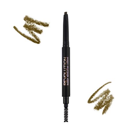 Revolution Duo Brow Pencil Light Brown Buy Online in Zimbabwe thedailysale.shop