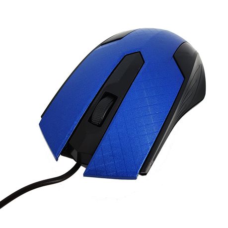 USB Wired Mouse FC-3035 - Blue