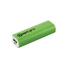 Load image into Gallery viewer, Amplify Verve Series 2000mAh Powerbank - Green/White
