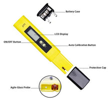 Load image into Gallery viewer, Digital LCD Ph meter with Auto Calibrate.
