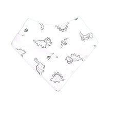 Load image into Gallery viewer, little acorn - Waterproof Dinosaur Bandana Dribble Bib
