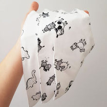 Load image into Gallery viewer, little acorn - Waterproof Dinosaur Bandana Dribble Bib
