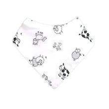 Load image into Gallery viewer, little acorn - Waterproof Farm Animals Bandana Dribble Bib
