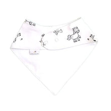 Load image into Gallery viewer, little acorn - Waterproof Farm Animals Bandana Dribble Bib
