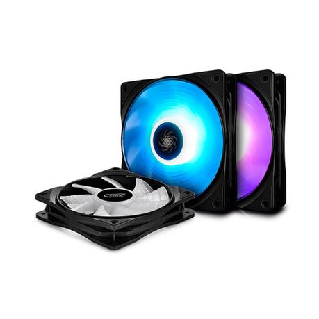 DeepCool RF120 3in1 RGB Case Fan w/Control-Black