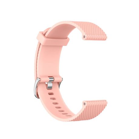 Silicon Sports Band for Garmin Vivoactive 4 (22mm) - Rose Pink